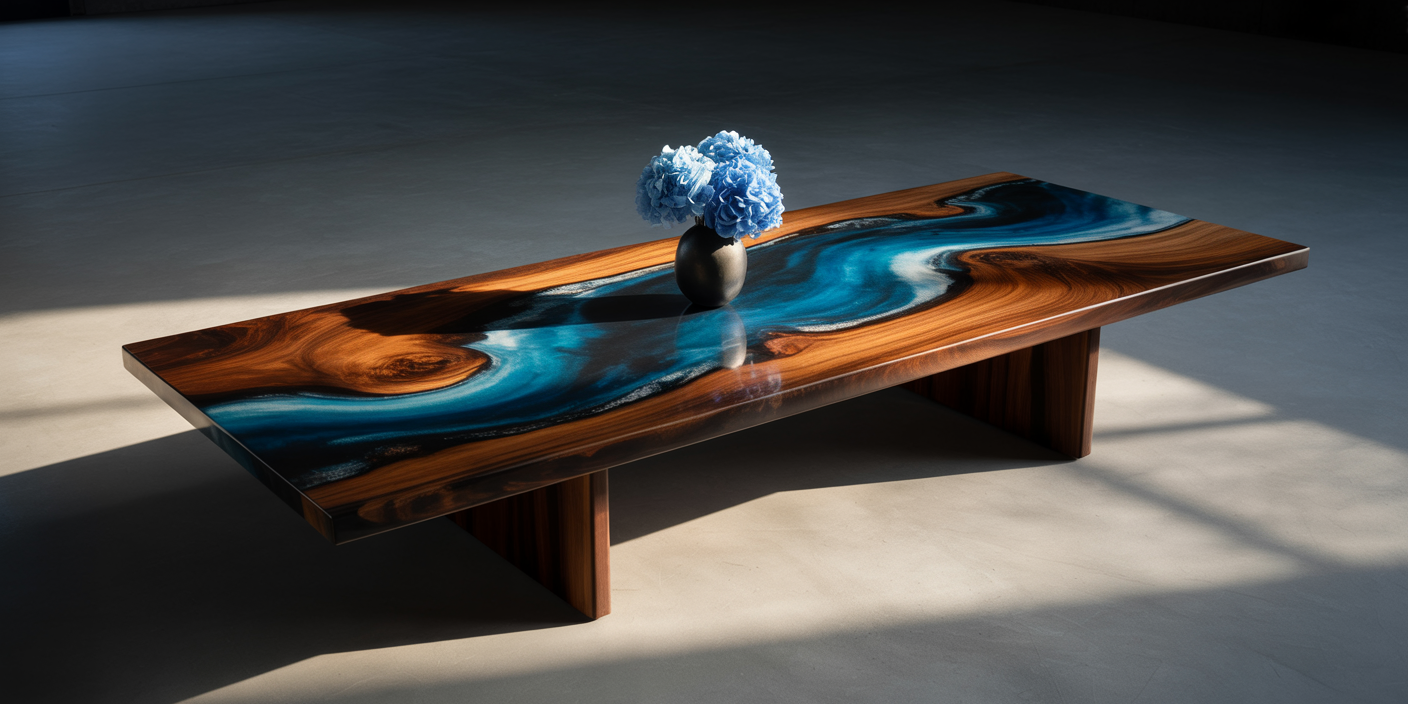 polyester resin tables 1
